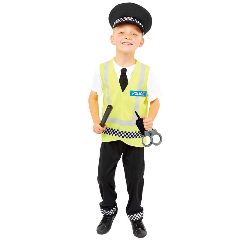 UK Police Officer Child Costume