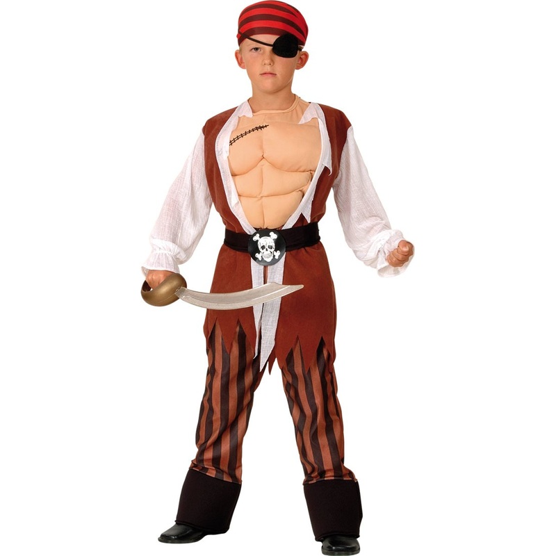 Brown Mucki pirate costume