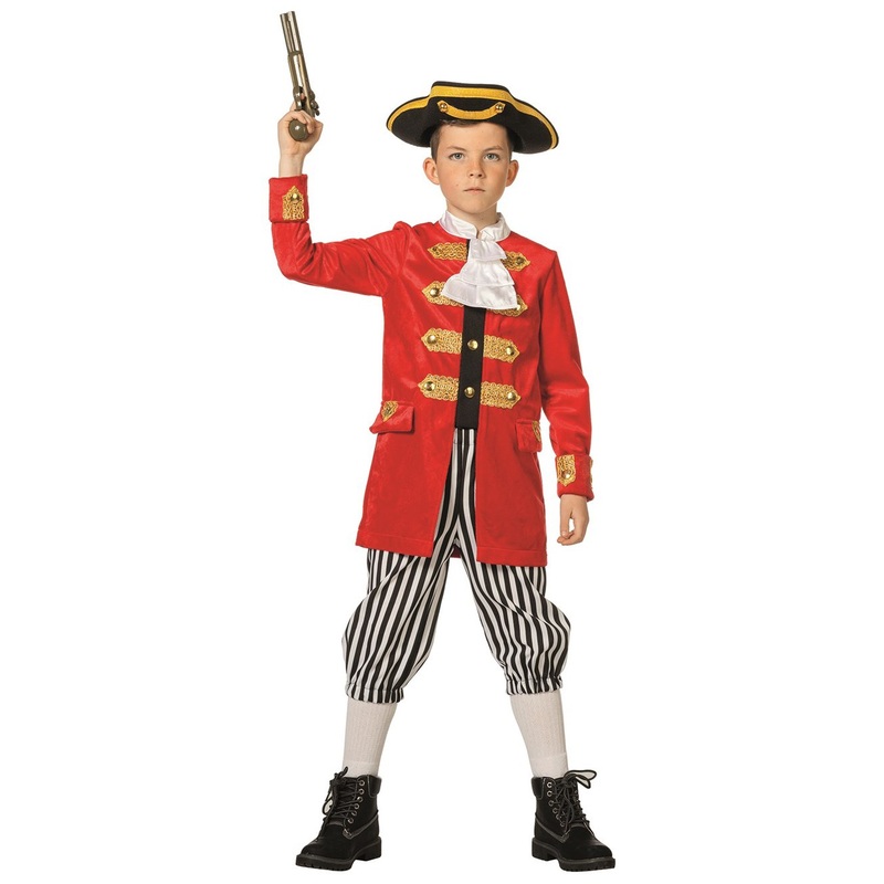 Commodore pirate child costume 104