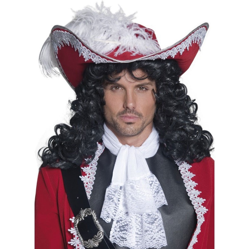 Embellished Captain Jared pirate hat