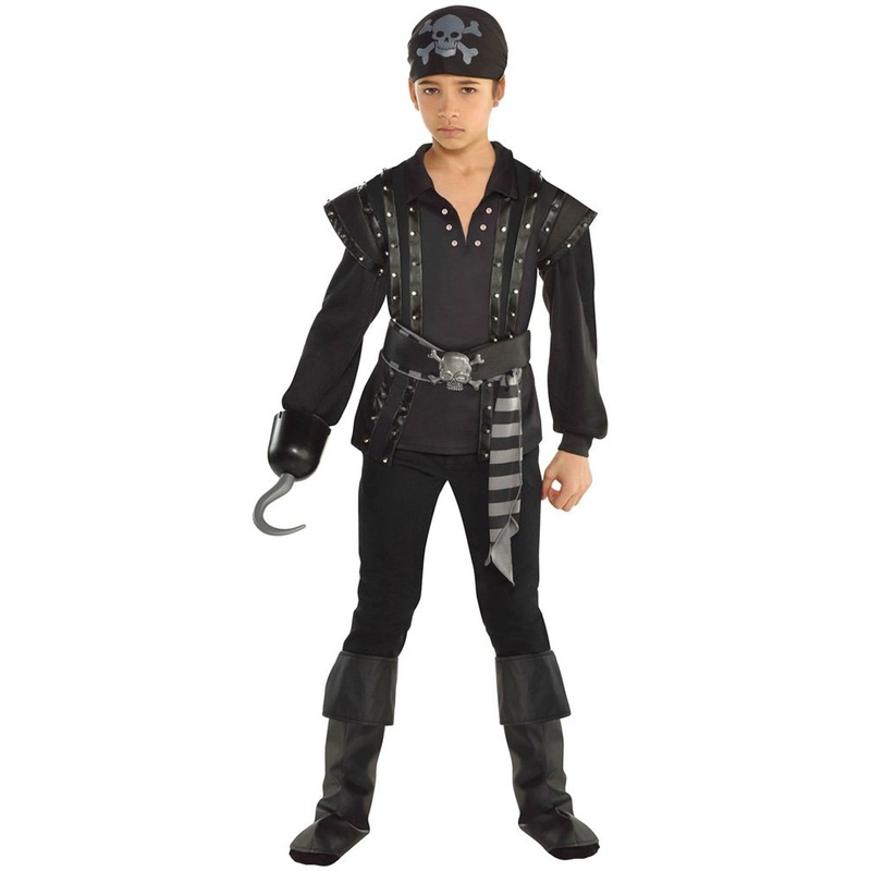 Fearless one-handed pirate child costume