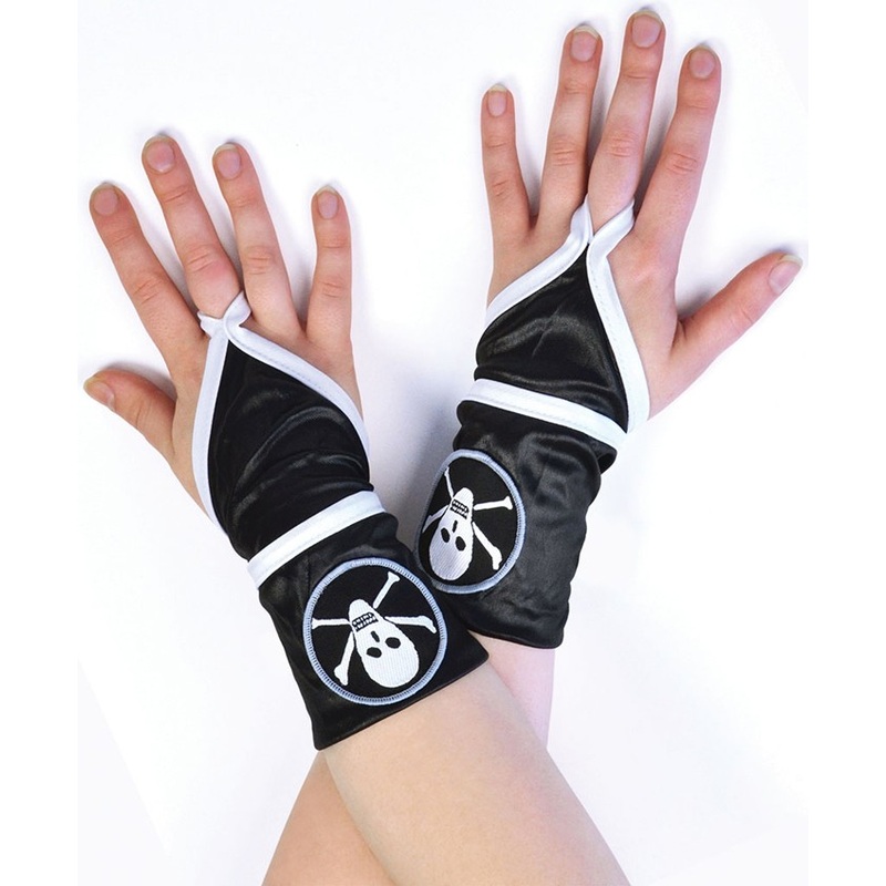 Fingerless gloves pirate