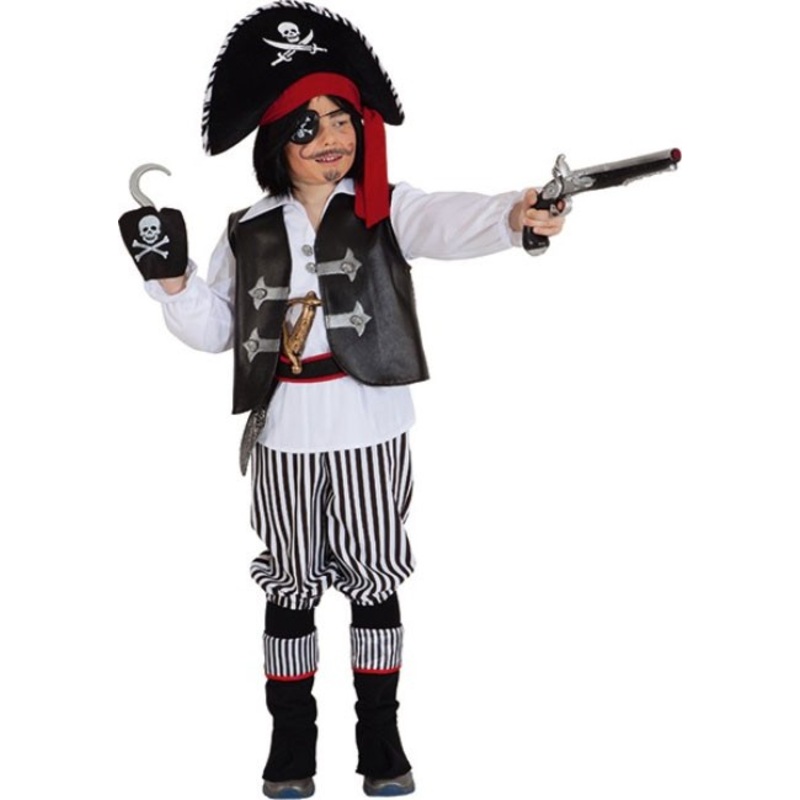 Little robber pirate Emil children's costume 128