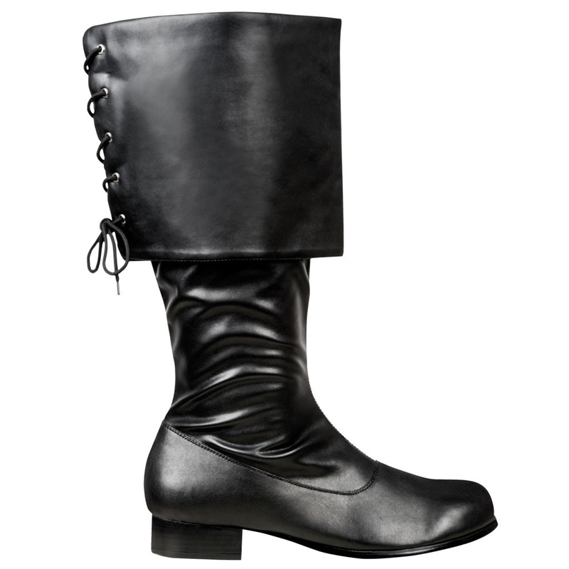 Pirate boots leather look men
