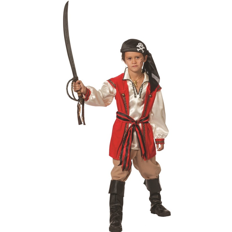 Pirate Boy Buccaneer Bill Child Costume 116