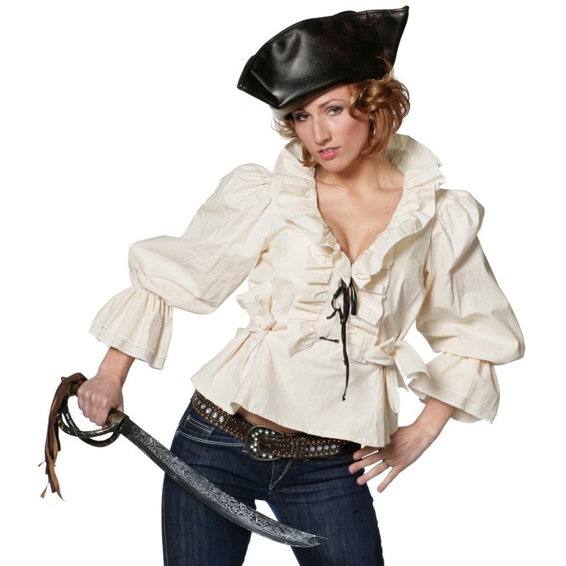 Pirate Bride Jessy Blouse Beige 38