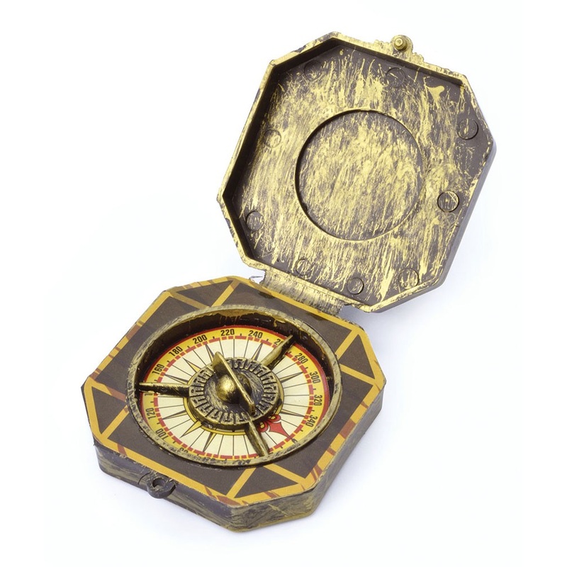 Pirate compass in antique look