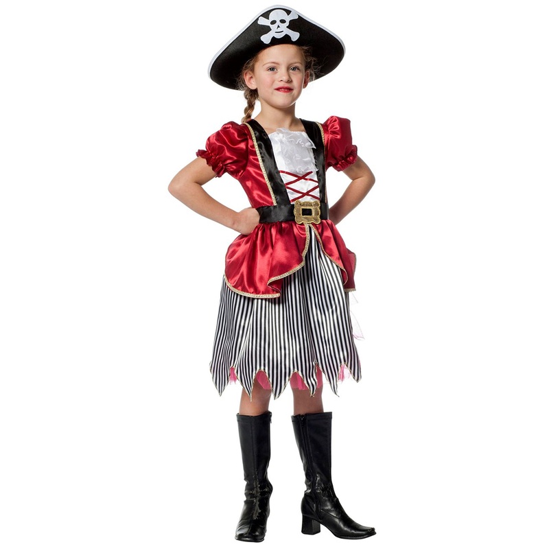 Pirate daughter Emilia child costume 104