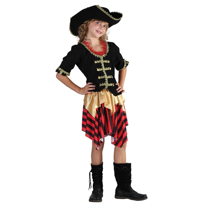 Pirate of the 7 seas kids costume S
