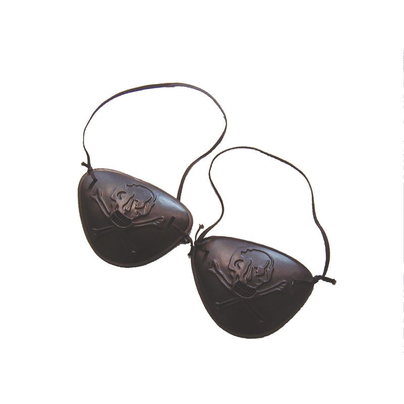 Pirate Party Captain Bluebeard eye patch