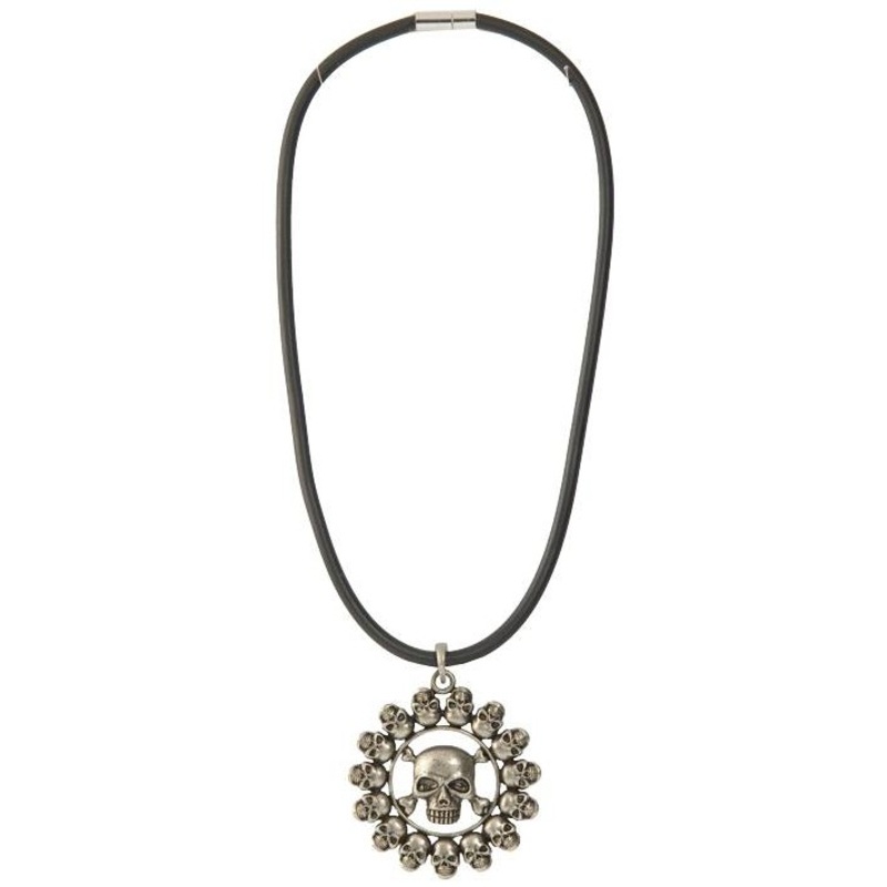 Pirate skull necklace