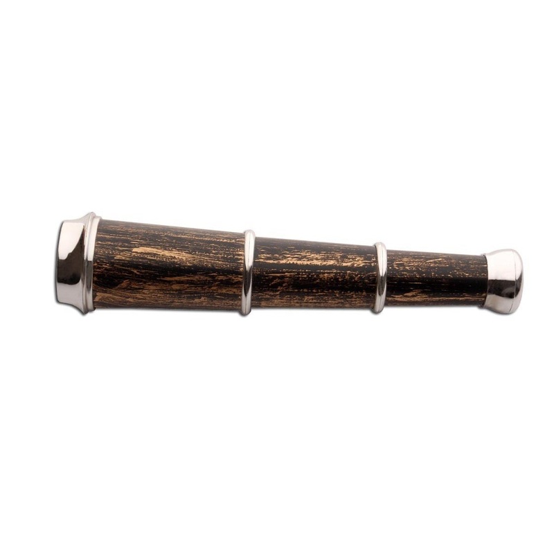 Pirate telescope in wood look