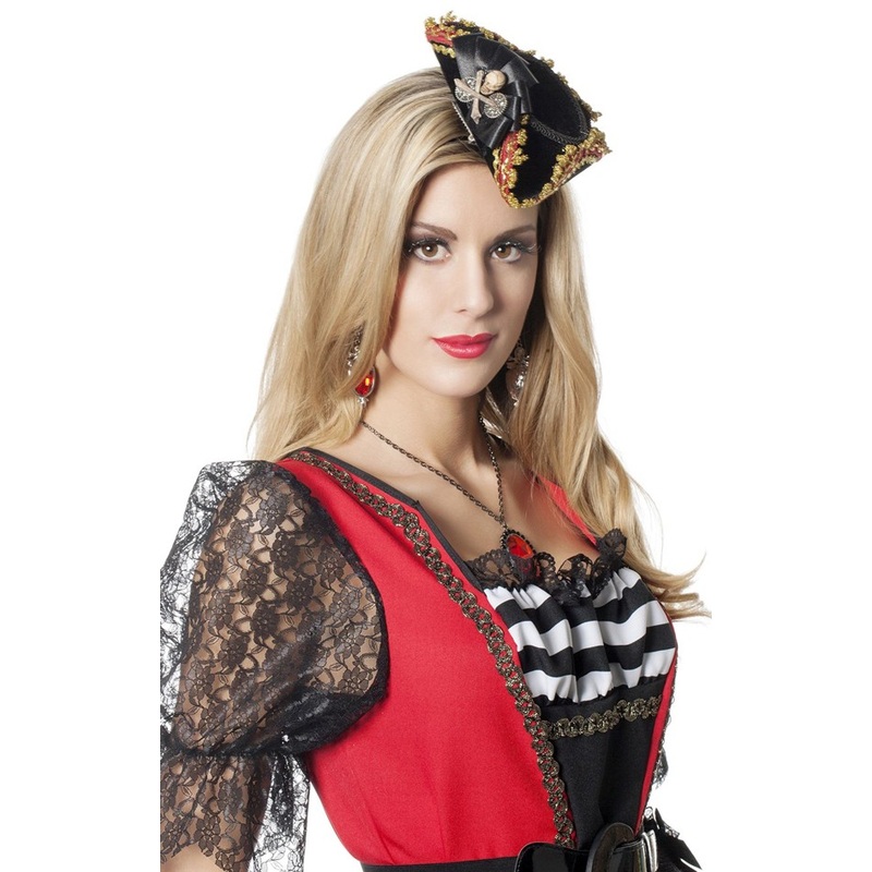Premium three-cornered pirate hat