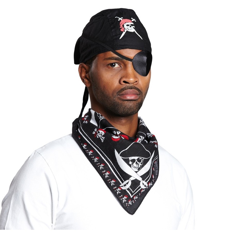 Skull pirate bandana