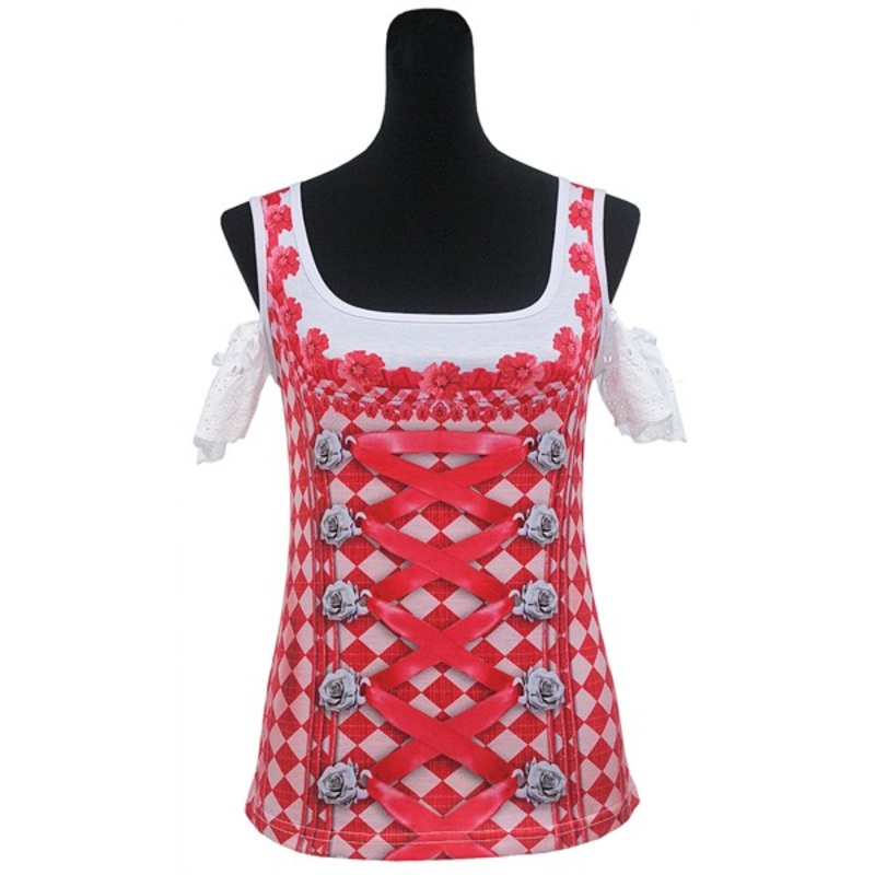 3D dirndl shirt Maria for women S
