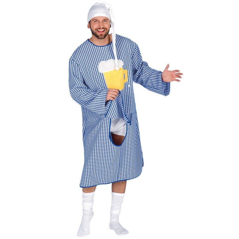 Beer lover nightgown costume with slit 50-52