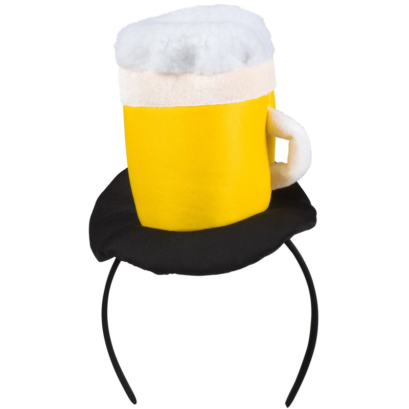 Beer mug headband