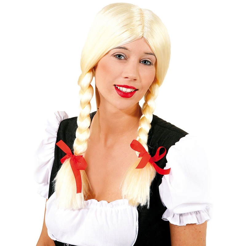 Blonde plait wig Rosi