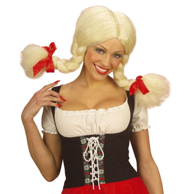 Blonde plait wig Susi