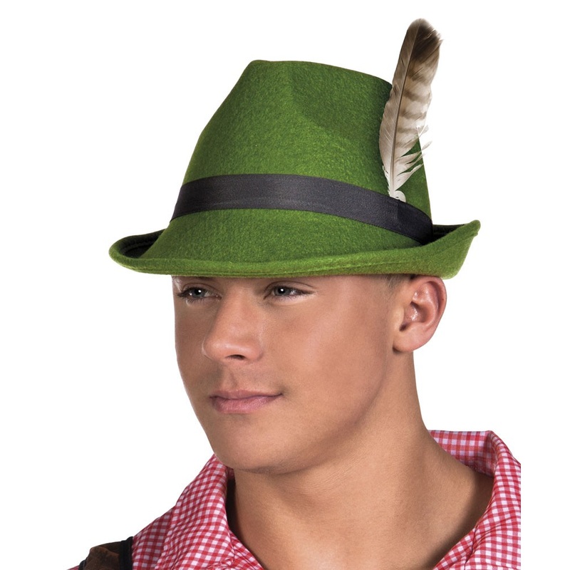 Edmund hat in green