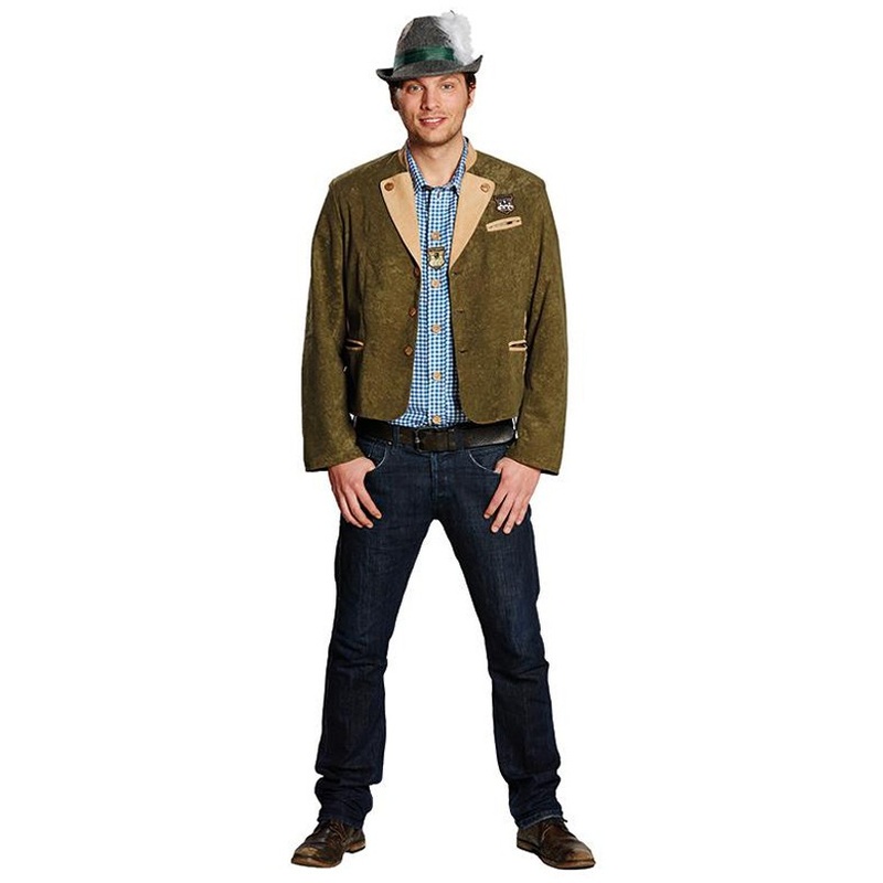 Hansi traditional jacket in green 50