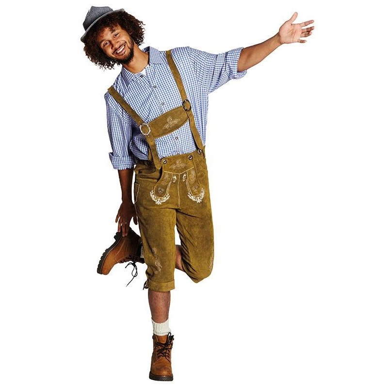 Light brown leather trousers Vito S