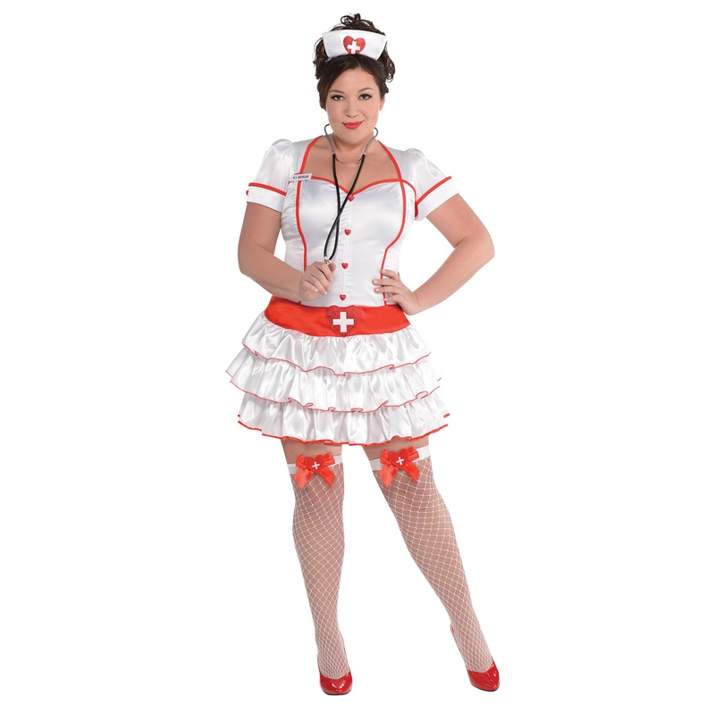 Nurse Fiona costume for women XL