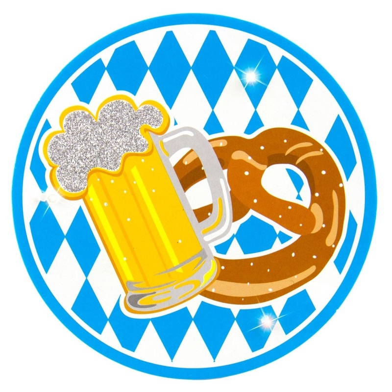 Oktoberfest LED Pin Badge 12cm