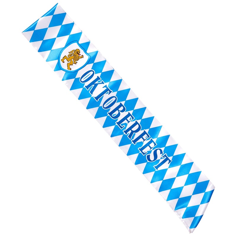 Oktoberfest Sash In Bavarian Colors