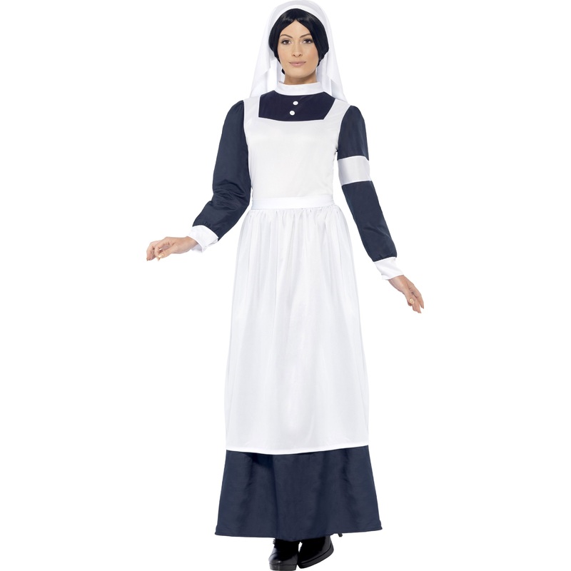 Retro female nurse costume M