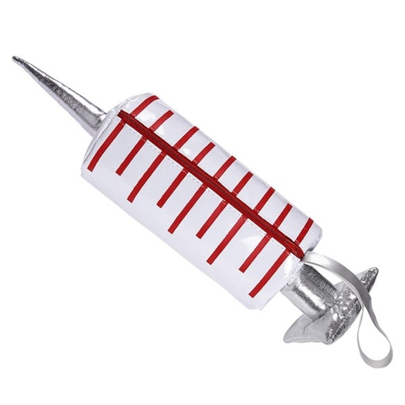 Syringe shaped handbag