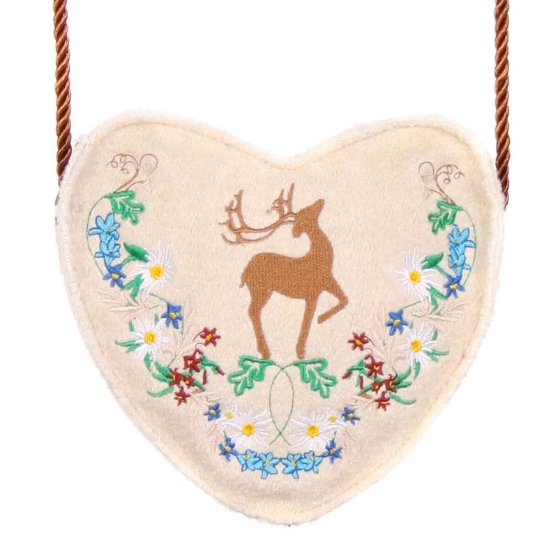 Talina traditional costume heart bag