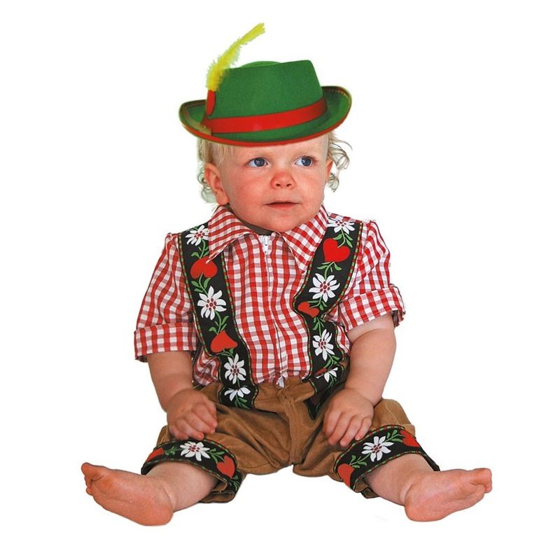 Trachten jumpsuit Basti for toddlers 92