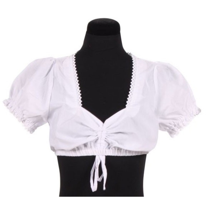 White dirndl blouse Greta 44