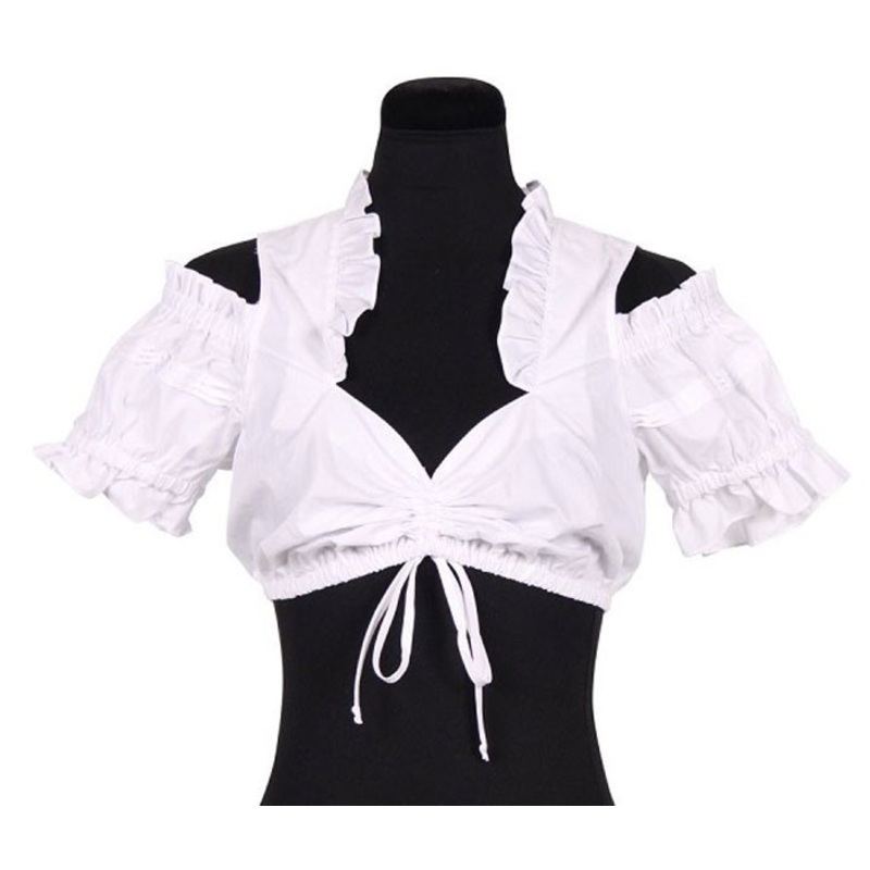 White dirndl blouse Maria 42
