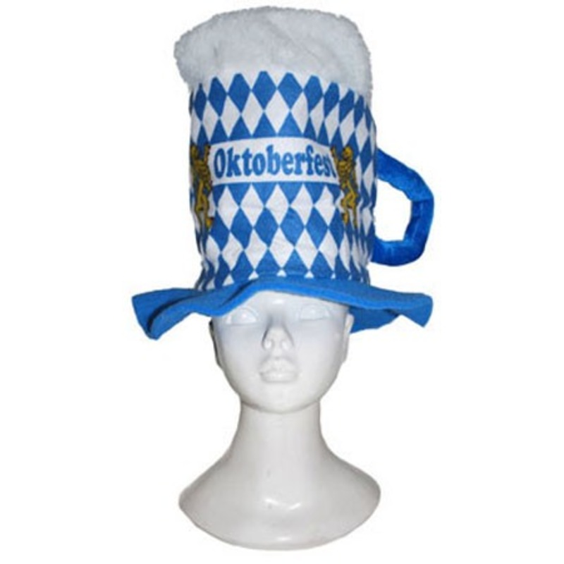 XXL Oktoberfest beer mug hat
