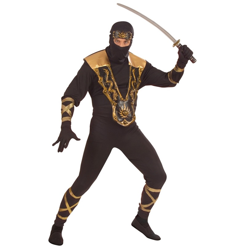 Asia ninja warrior costume S