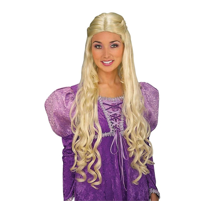 Beautiful curly princess wig
