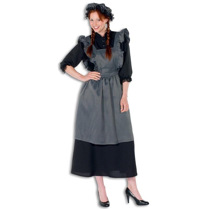 Classic medieval peasant woman black 38