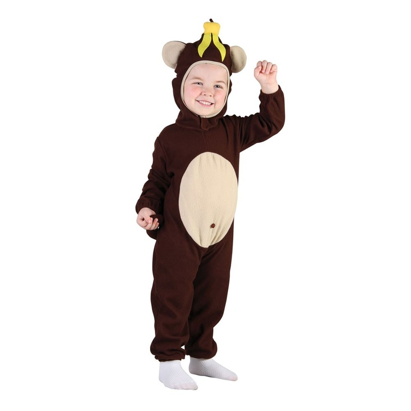 Cute mini monkey child costume