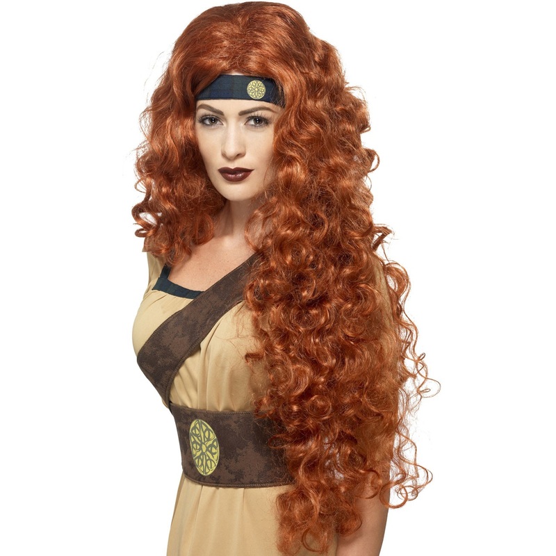 Fearless heroine Destina ladies wig
