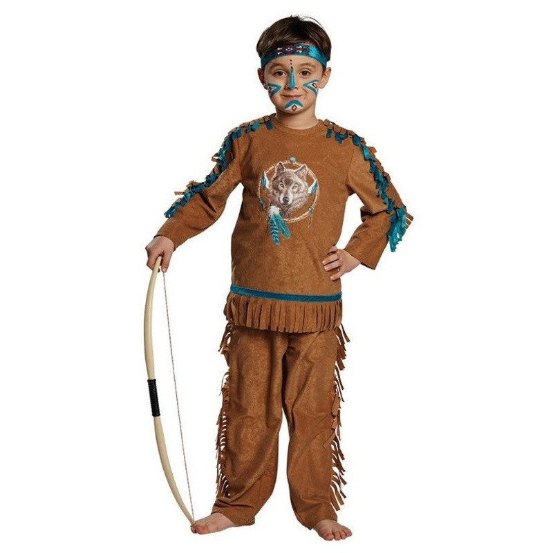 Little Indian foxtail child costume 116
