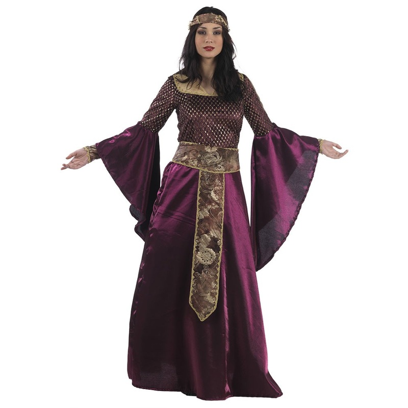 Maid Ella Purple women's premium dress XS