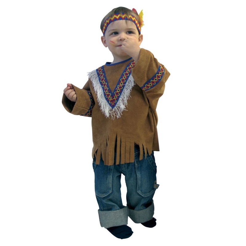 Manteo Mini Indian fringe costume