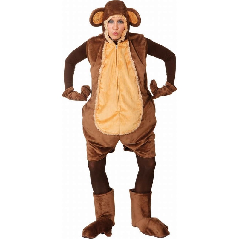 Monkey jumpsuit ladies costume