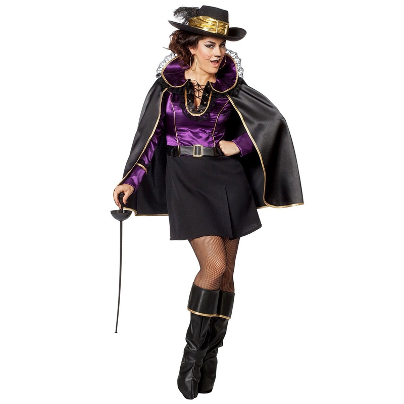 Musketeer Lady Viona ladies costume 36