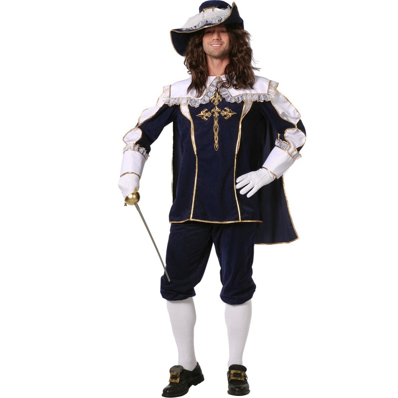 Musketeer Matthieu Deluxe men's costume 50