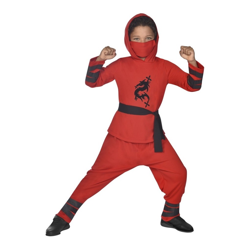 Ninja Children's Costume Red