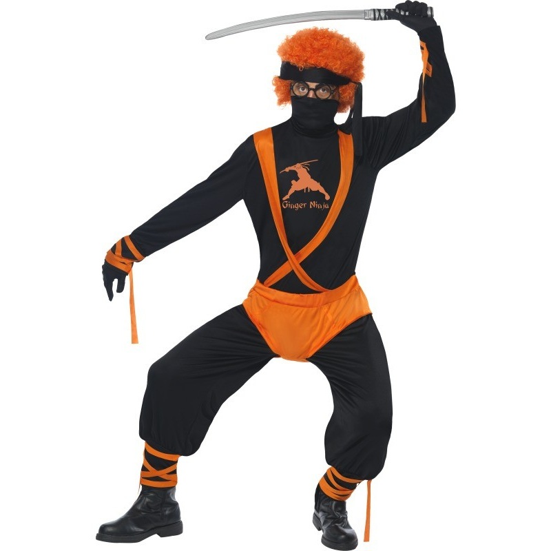 Ninja Ginger men's costume M