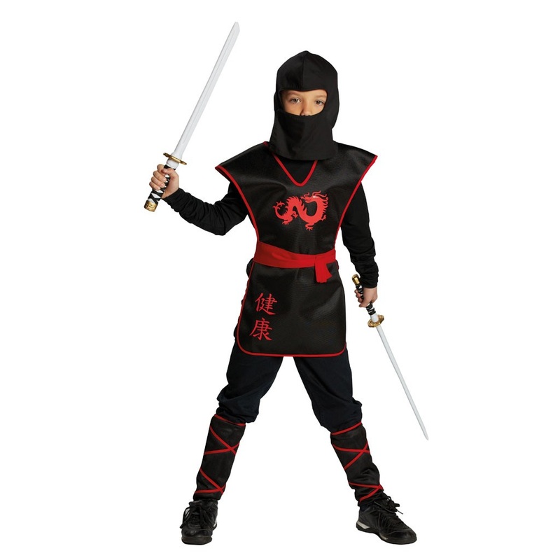 Ninja Niklas children's costume 116